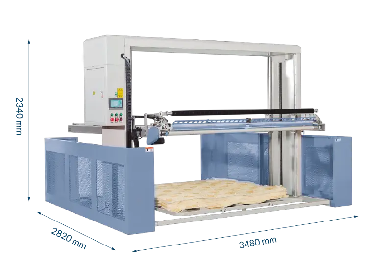 Perspectiva e medidas da IUSYS C2400