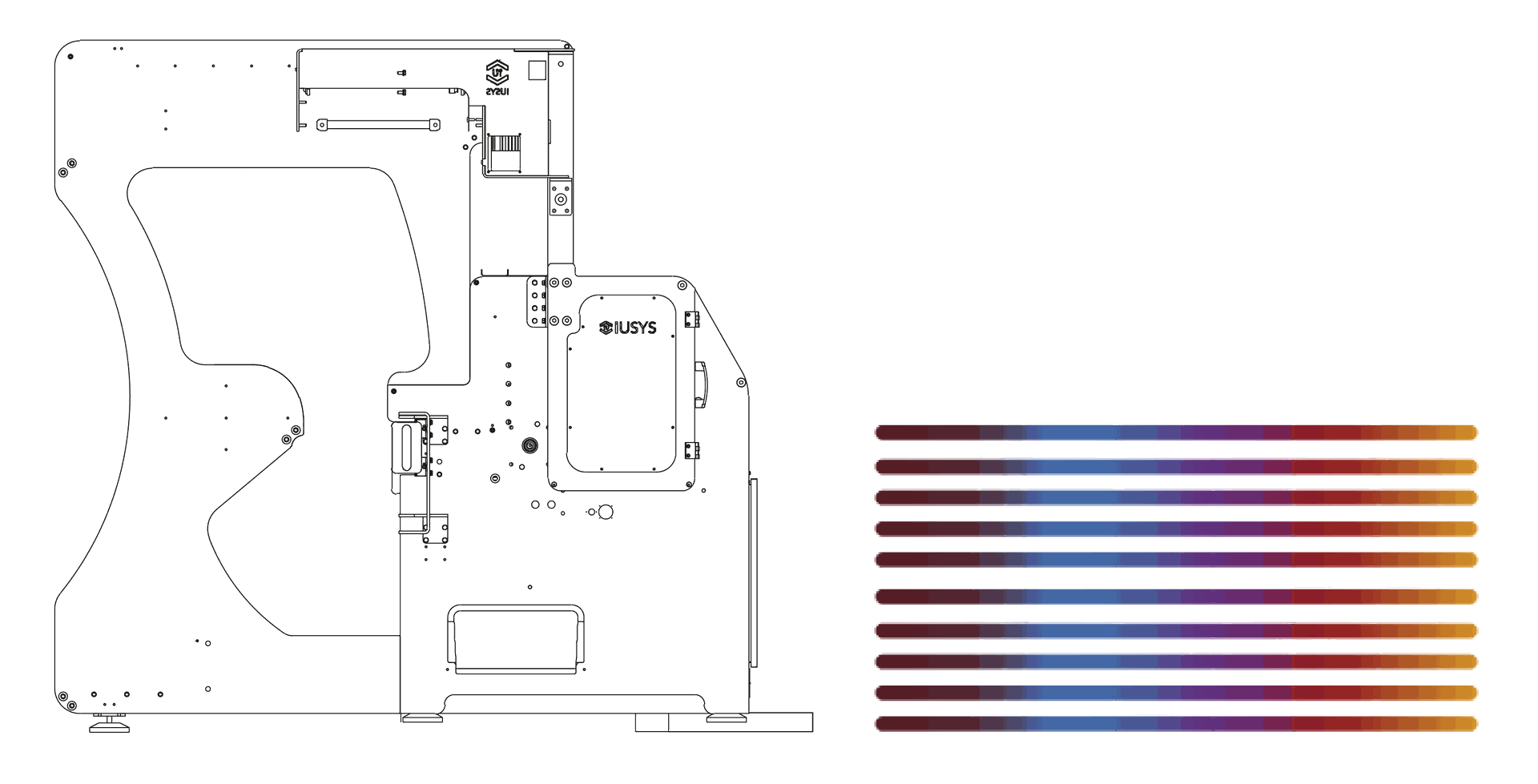 Side view of the IUSYS S4s-A